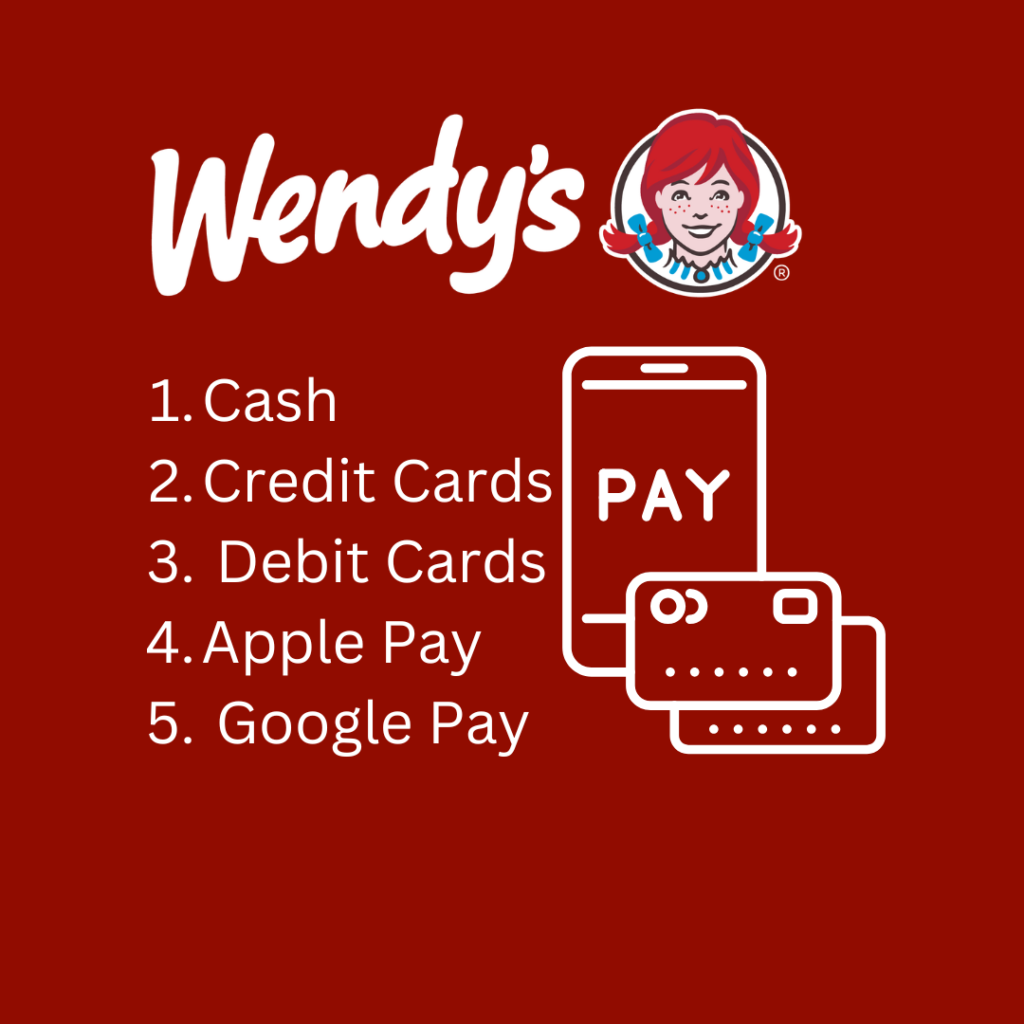 wendys payment